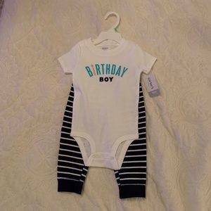 NWT birthday boy outfit